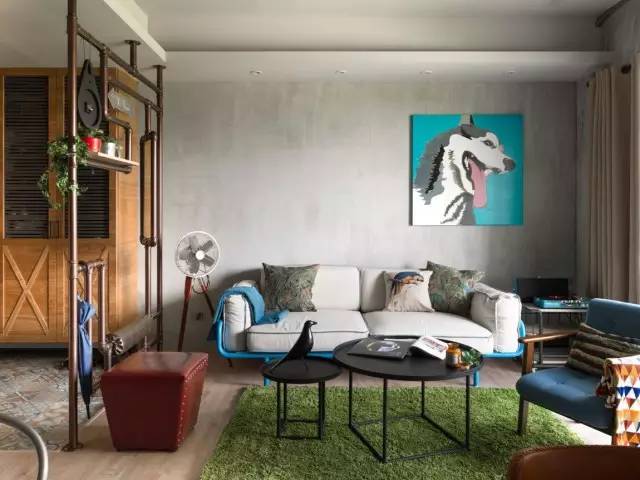 122㎡温馨酷炫工业宅，满足吃货一家的所有理想！（评论有礼）