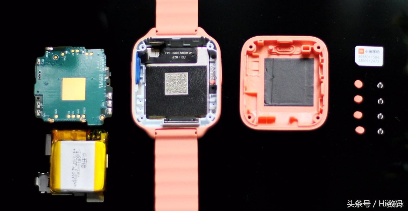 小米儿童手表前十名测评,小米小寻儿童电话手表拆机
