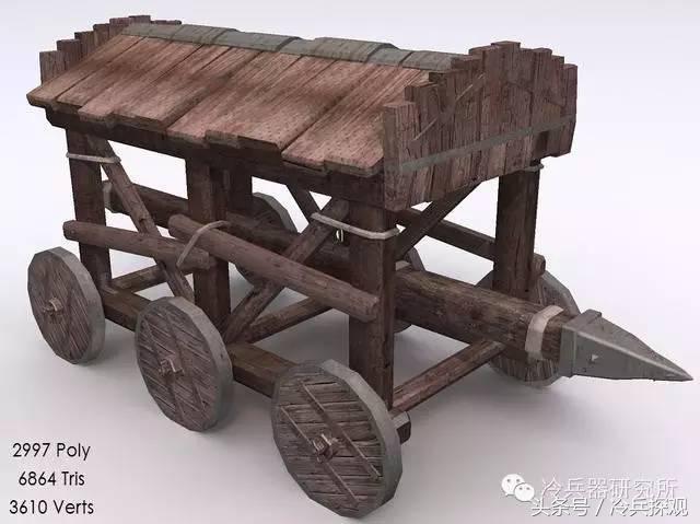 攻城中最常见的还是攻城锤,最常用的攻城机械