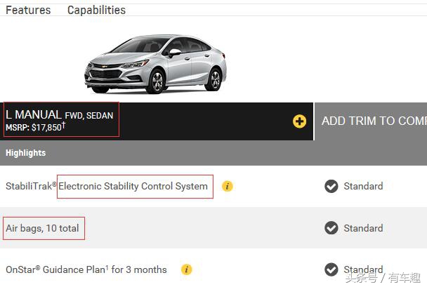 在中国跌落神坛,12万标配ESP10气囊,科鲁兹在美帝又火了