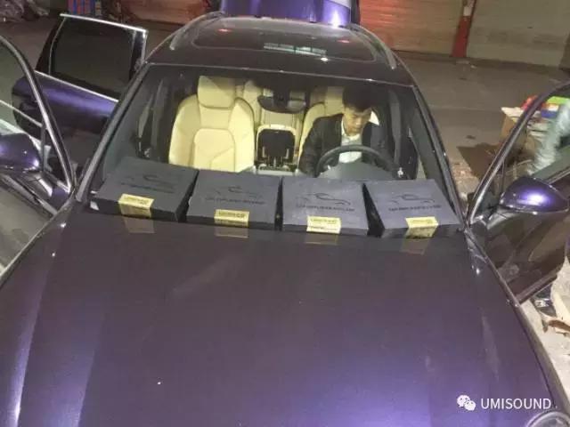 保时捷卡宴铂金版加装dsp功放,保时捷卡宴加装功放