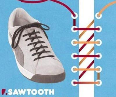 旅游鞋鞋带的24种系法,花样穿鞋带100种视频