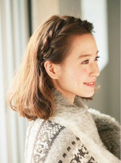 2款简单的盘发优雅更显气质,好看又减龄的法式编发简单又好学