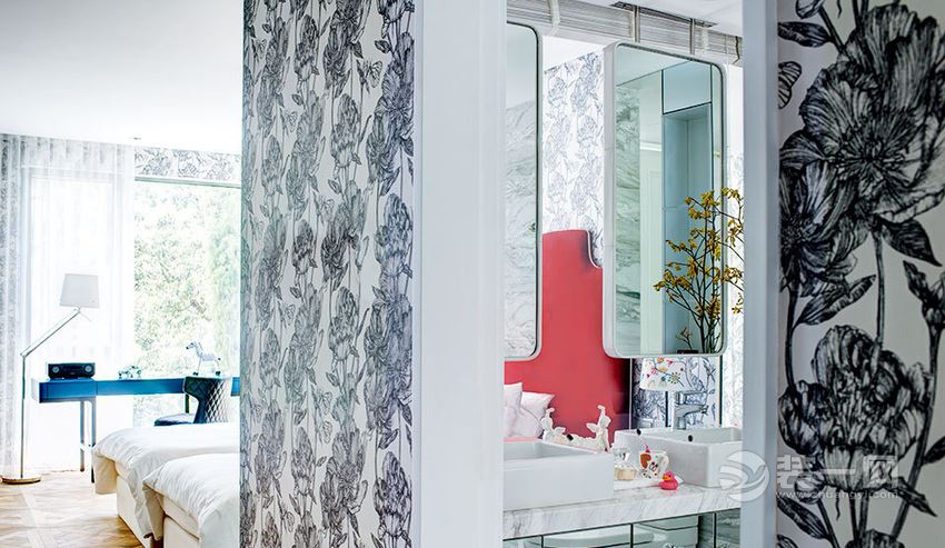 太原150大平层轻奢装修风格,110平户型暖色系现代轻奢装修风格