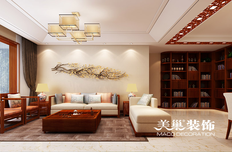 镂空吊顶装修效果图大全,镂空简约吊顶装修效果图大全