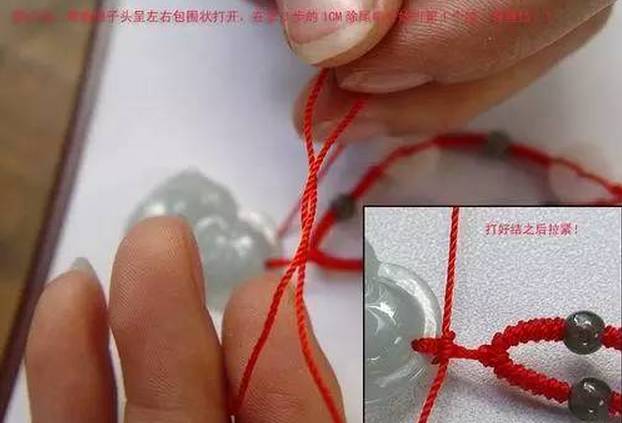 怎样穿手串三通佛头,手串佛头怎么穿小妙招