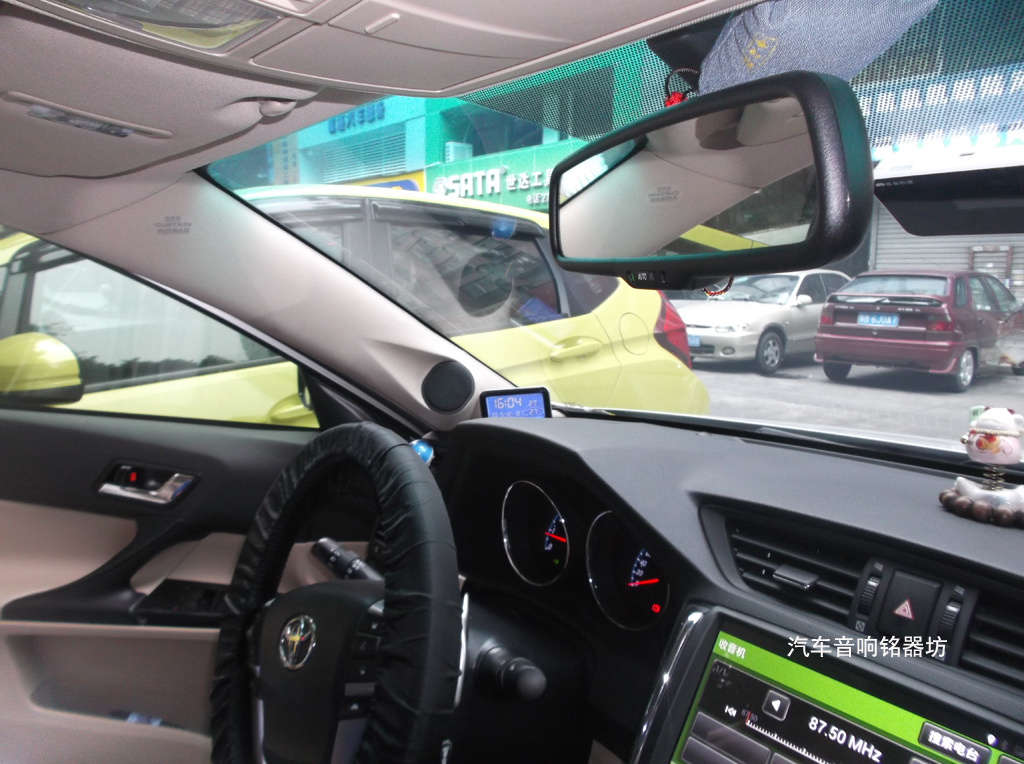 茂名丰田锐志改音响,湛江丰田锐志改装音响价格