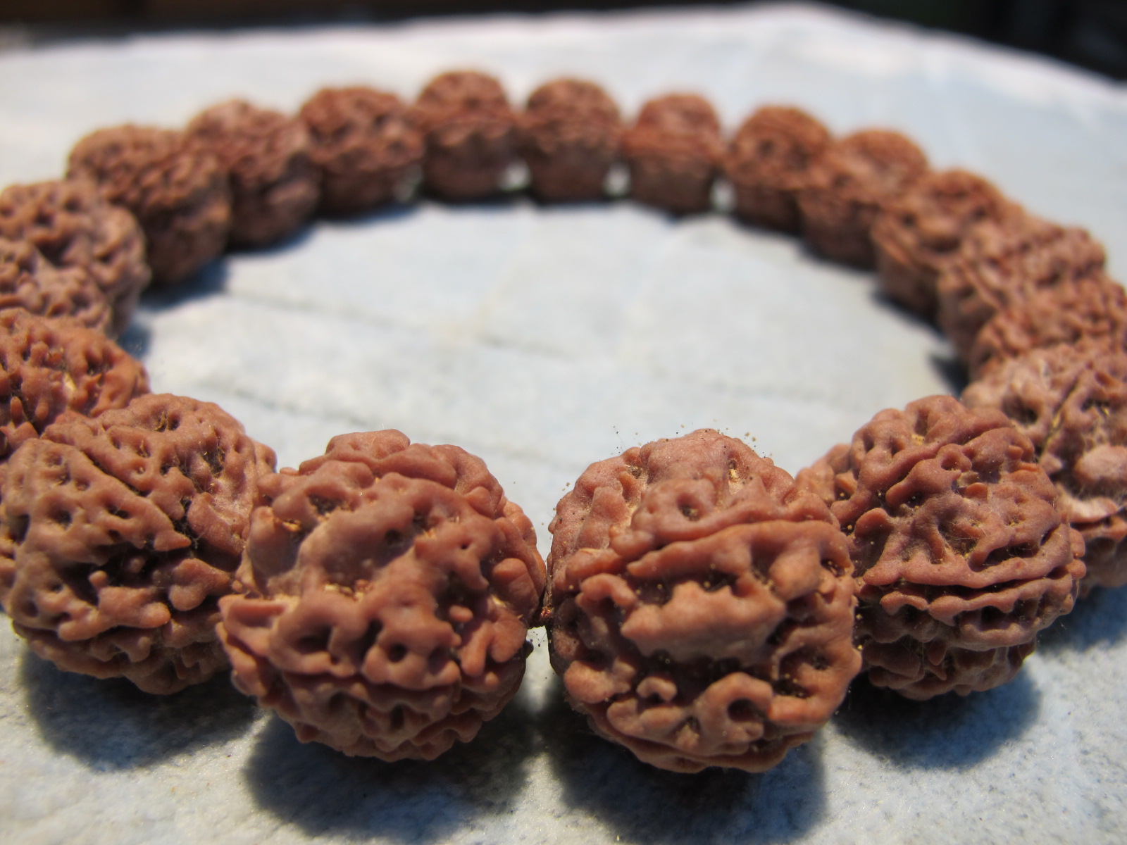 菩提金刚籽手串如何变红上色快,6瓣小金刚菩提子手串108颗