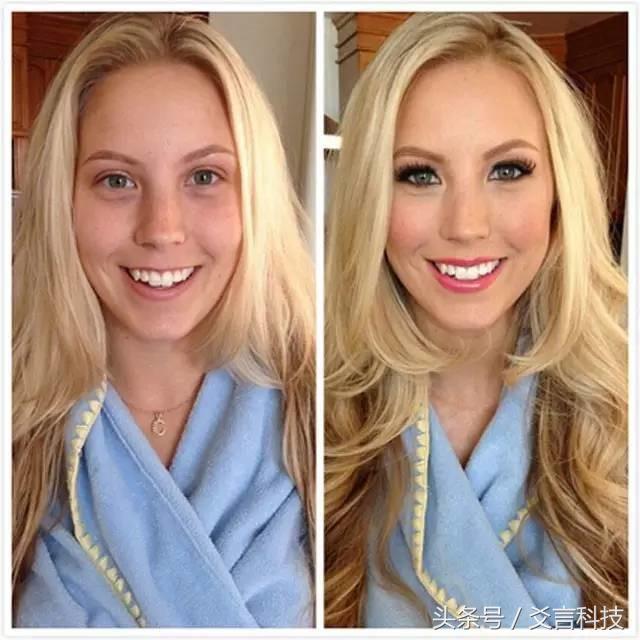 美不美一盆水卸了妆全是鬼,美不美卸了妆才知道