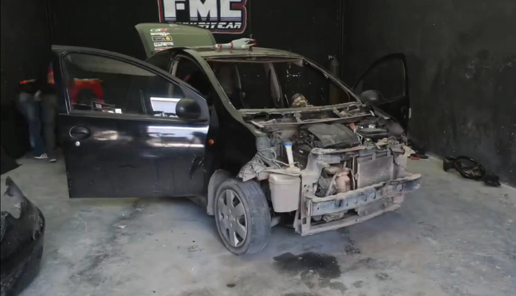 红色比亚迪f0爆改,李老鼠说比亚迪f0视频