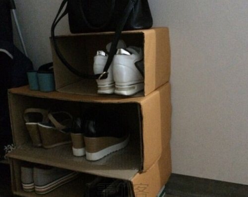 废纸箱做儿童玩具,废纸箱做可爱的宝宝