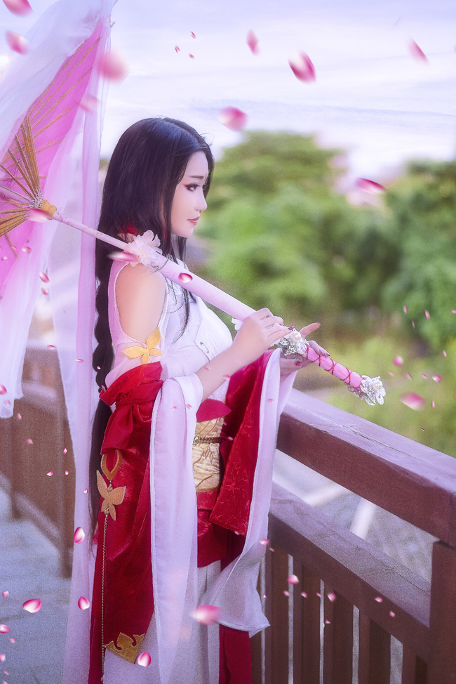 天涯明月刀手游cos,天涯明月刀cos山海观雾