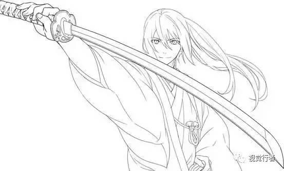 日本刀的种类构造与画法,日本各个样式的刀都怎么用