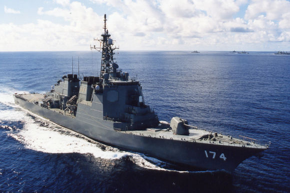 全球十大驱逐舰对比图,万吨级驱逐舰巡洋舰