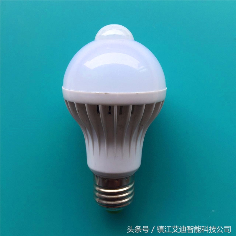 热释红外光控球泡灯拆解