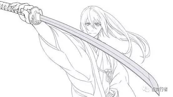 日本刀的种类构造与画法,日本各个样式的刀都怎么用