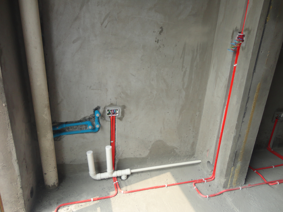 工地直击全方位了解家装施工,直击水电施工现场