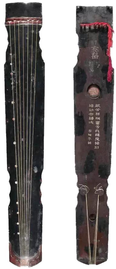 中国历代古琴图片大全,中国古琴图谱