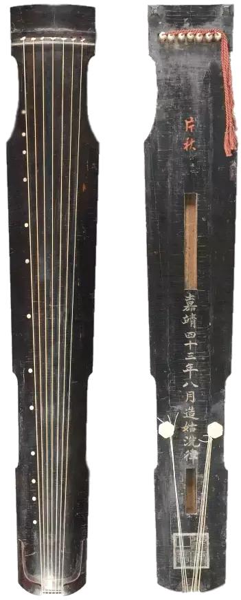 历代古琴的基础知识,中国古琴辨识图