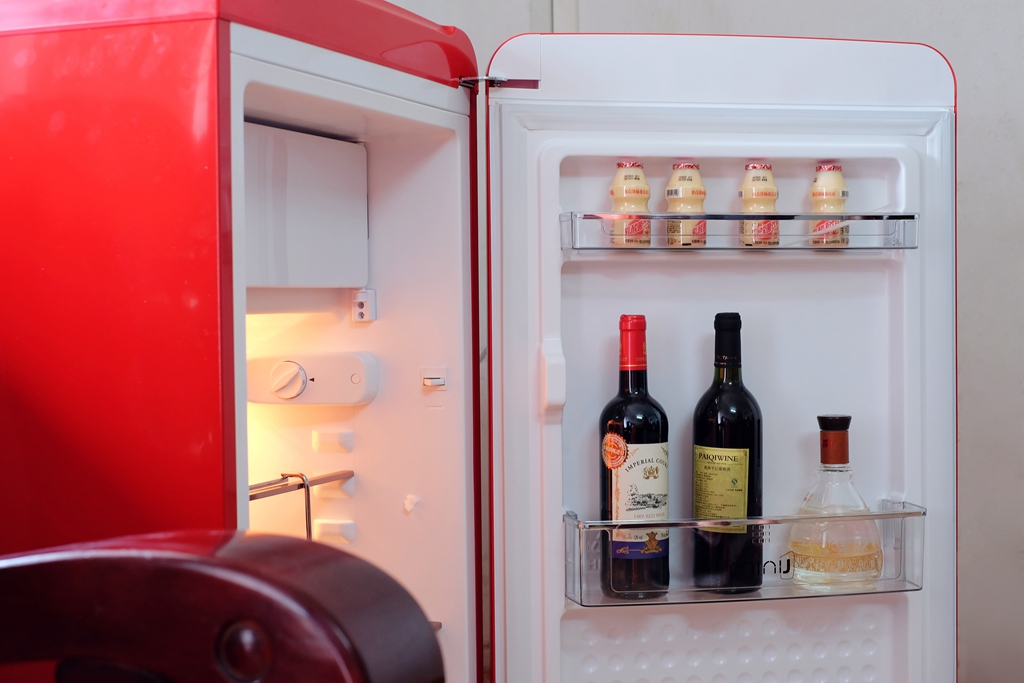 复古大系列冰箱,老式旋转式冰箱