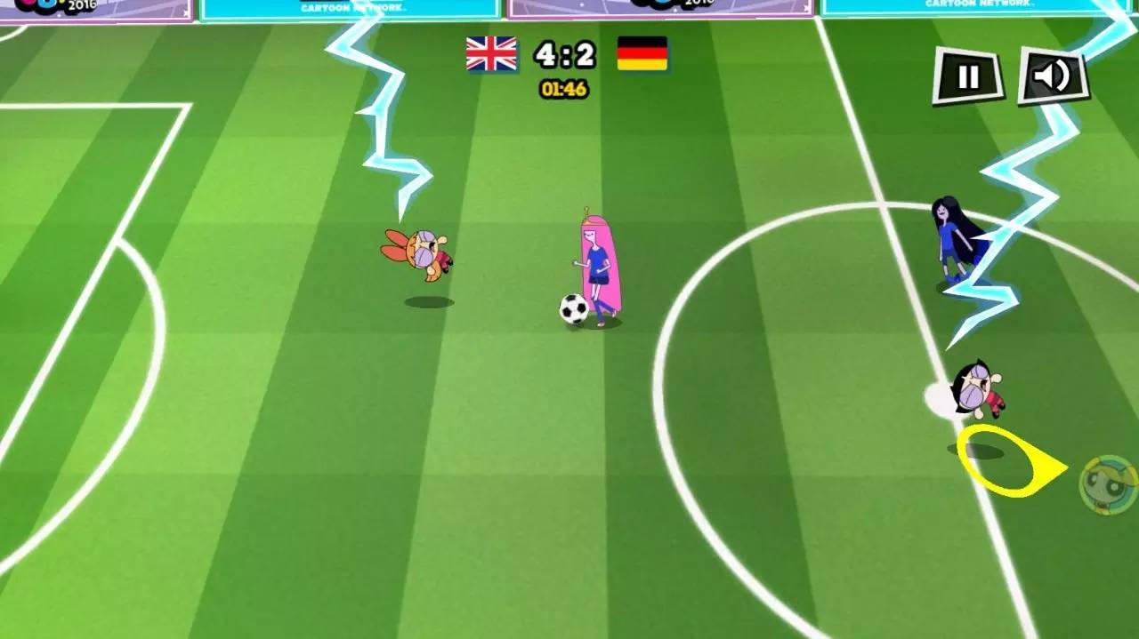 推荐卡通足球游戏,飞天小女警电脑游戏