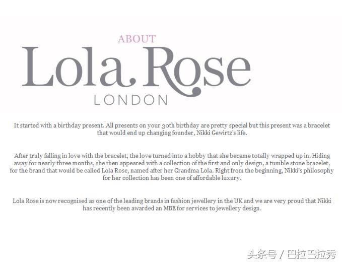 lolarose英国女王,lolarose英国小众手表