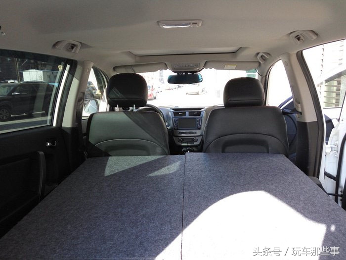 吉利gx7后排座椅放平改床车,吉利全球鹰gx7改装房车