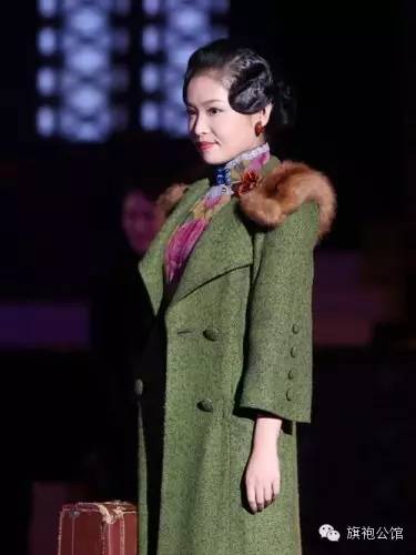 金陵十三钗玉墨旗袍造型,复古旗袍妆金陵十三钗