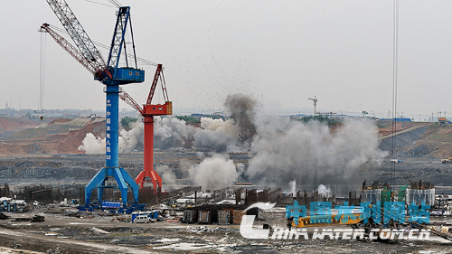 大藤峡水利枢纽左岸工程,大藤峡水利枢纽工程施工现场视频