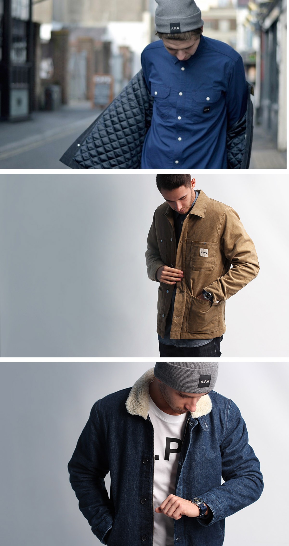 优雅的A.P.C.虽然有个暴脾气，但做起衣服来一点都不马虎