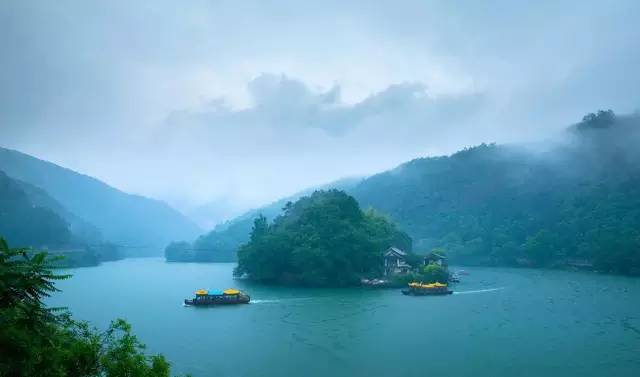桐庐富春江天空之城古村落,富春江古镇古村