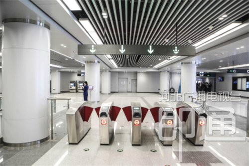 石家庄地铁进入倒计时！新百广场站先睹为快！