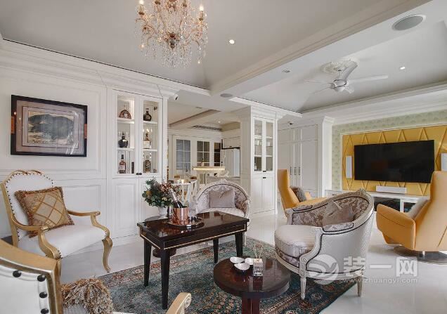 房屋装修设计小户型80平成都,双流欧洲印象小户型装修设计