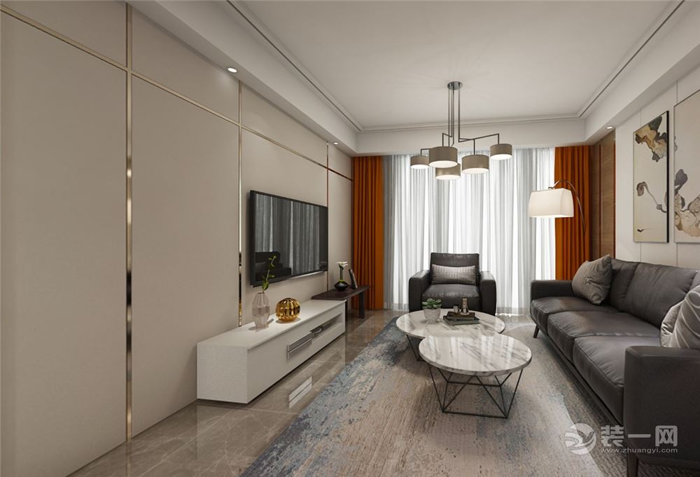 宁波3室2厅装修现代简约,宁波简约小户型空间设计风格