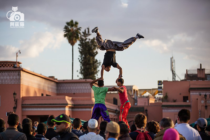 摩洛哥马拉喀什不眠之夜,摩洛哥马拉喀什老城市