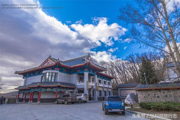 镜泊胜景，这是*小平邓**曾经住过的镜泊湖宾馆