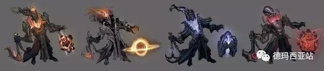 lol一个系列的五个皮肤,lol最值得收藏的十款皮肤