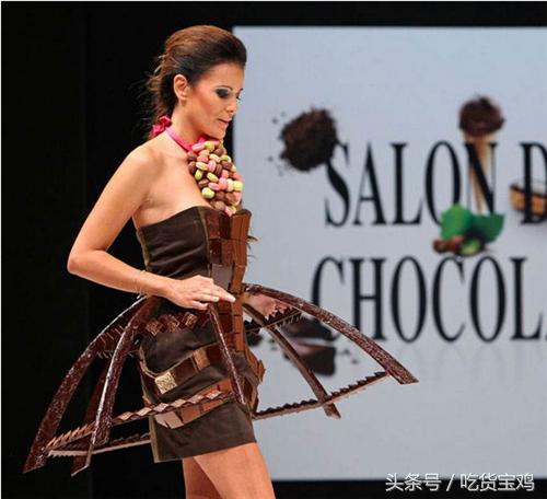 黑巧克力超模走秀,巧克力美人超模走秀