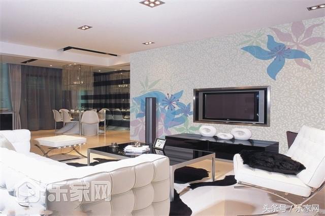 实用电视背景墙图片大全,瓷砖山水画电视背景墙图集