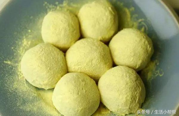 苏州美食松花团子,立夏时令松花团子