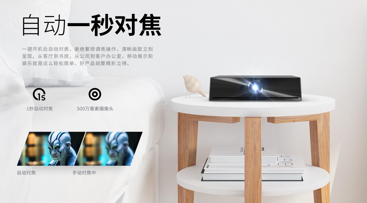 微鲸变维打击小米乐视:私人移动影院,一秒自动变焦