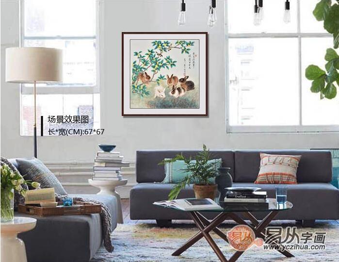 电表箱高级装饰画大全,办公室电表箱竖版装饰字画