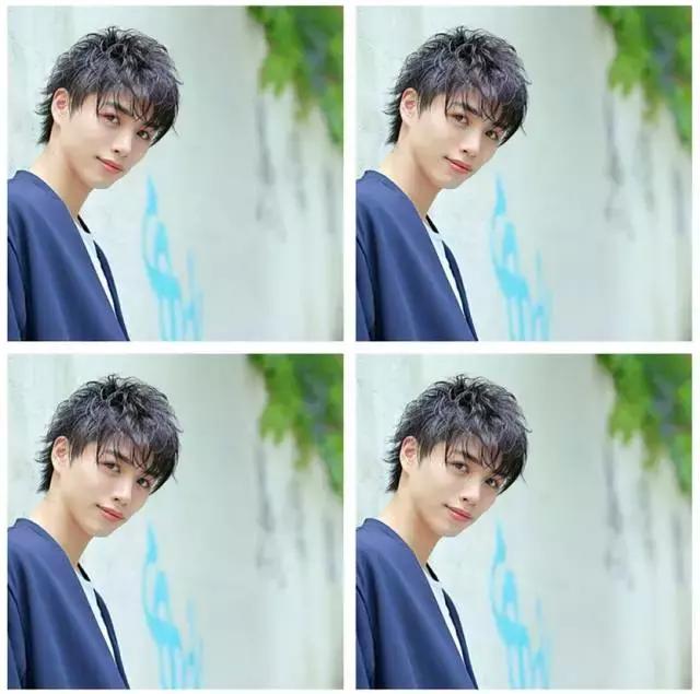 男士蓬松定位烫发图片,男士蓬松定位烫发型