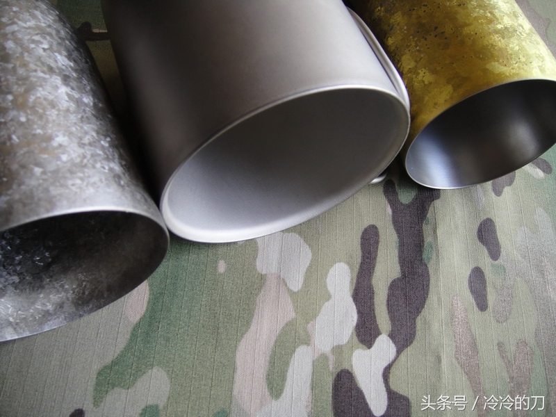 日本雪峰双层钛杯,高颜值的钛杯