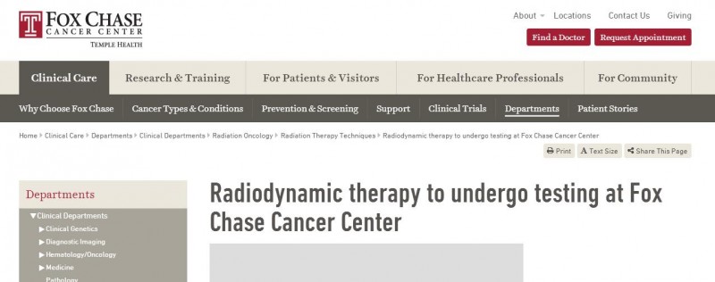 美国癌症治疗中心,美国亚利桑那癌症治疗中心