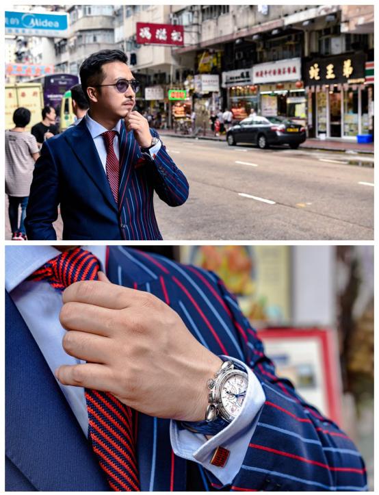 炫酷吸睛小众腕表诠释型男范,香港行走的荷尔蒙