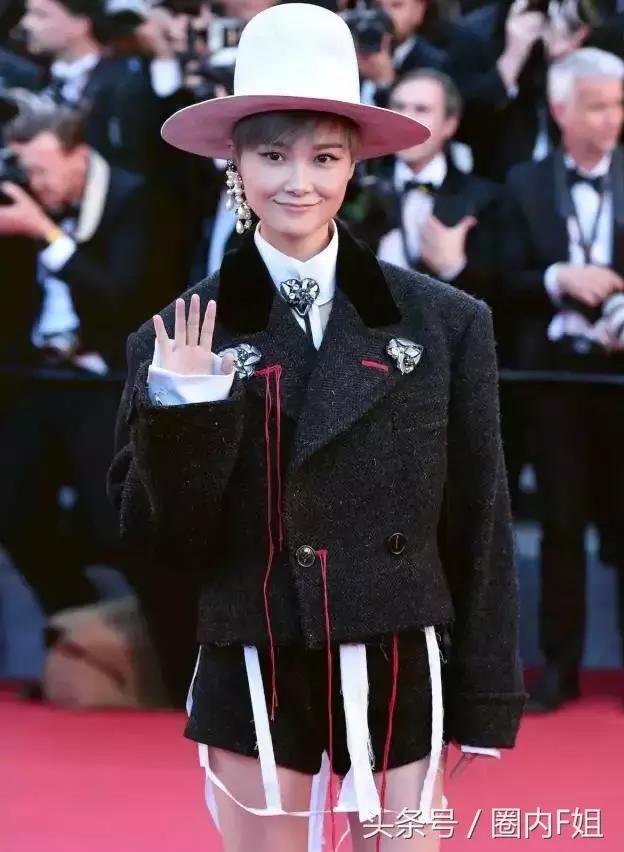 穿*旗国**,扮鸡精,没有范冰冰镇场的戛纳红毯今年来了多少妖魔鬼怪