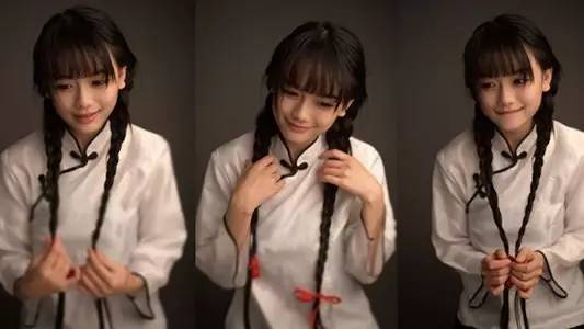 矮大紧长相图片,14到18岁脸型对比图