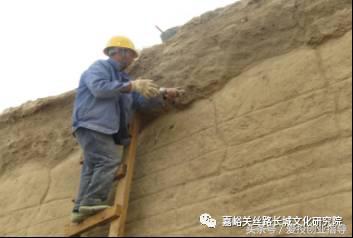 嘉峪关长城夯土墙,嘉峪关墙面修复