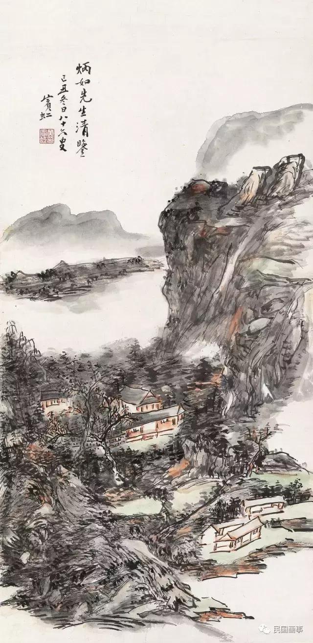 荣宝斋傅抱石湘夫人版画,傅抱石晚年生活